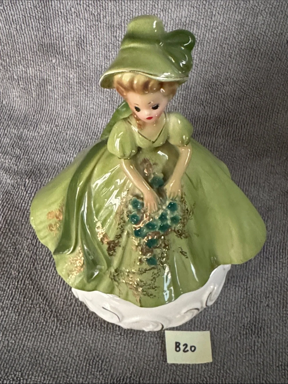 Vintage Josef Original Musical Figurine Music Box 1960’s Japan